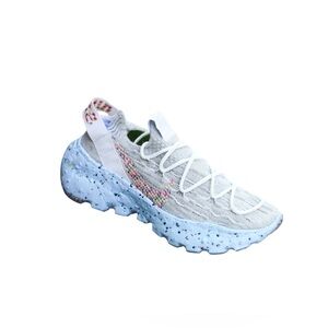 Nike Space Hippie 04 Photon Dust Gray Rainbow FlyKnit Sneakers W Size 9 Sold Out